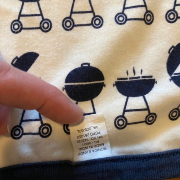 Organic Cotton Coming Home Blanket by Monica and Andy - Picture 3 of 4